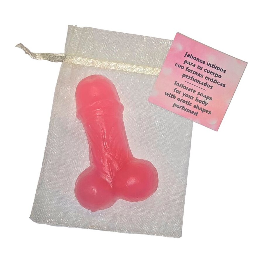 DIABLO PICANTE - SAPONE PROFUMATO A FORMA DI PENE ROSA
